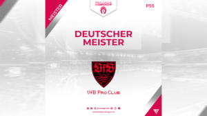 Deutscher Meister der ProLeague Championship One - VfB Stuttgart