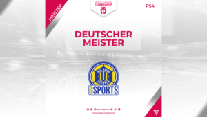 Deutscher Meister der ProLeague Championship Playstation 4 Saison BSC Union Solingen eSports