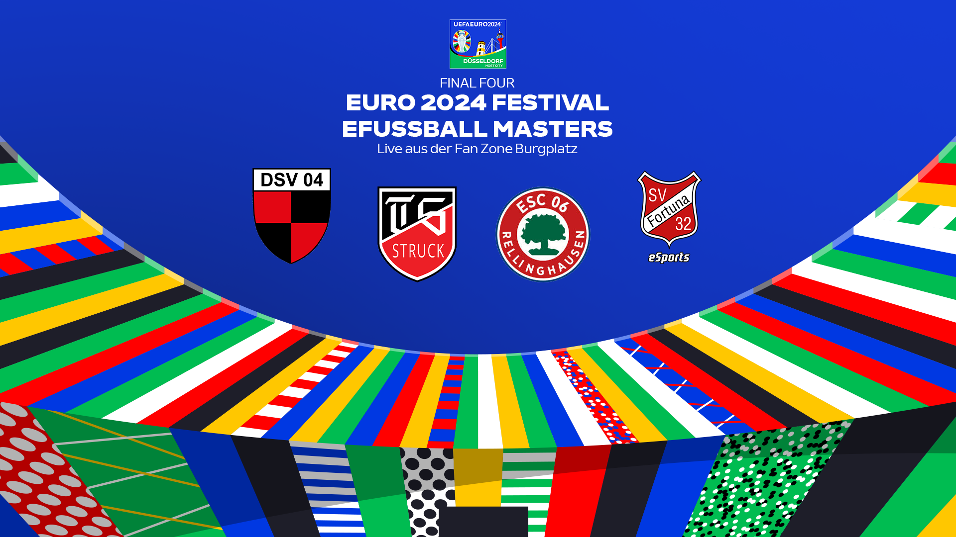 Vier Vereine ergattern Ticket für die große Bühne beim Final Four des EURO 2024 Festivals 