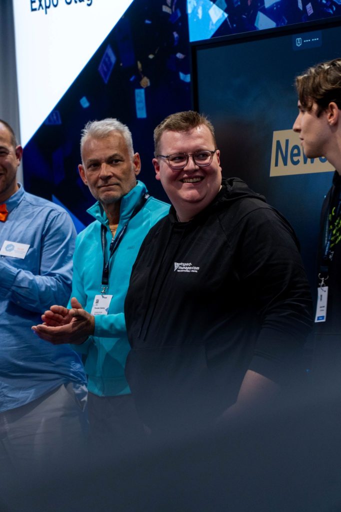 dalk-2024-35 Patrick Baur beim Pitchen auf dem DALK 2024