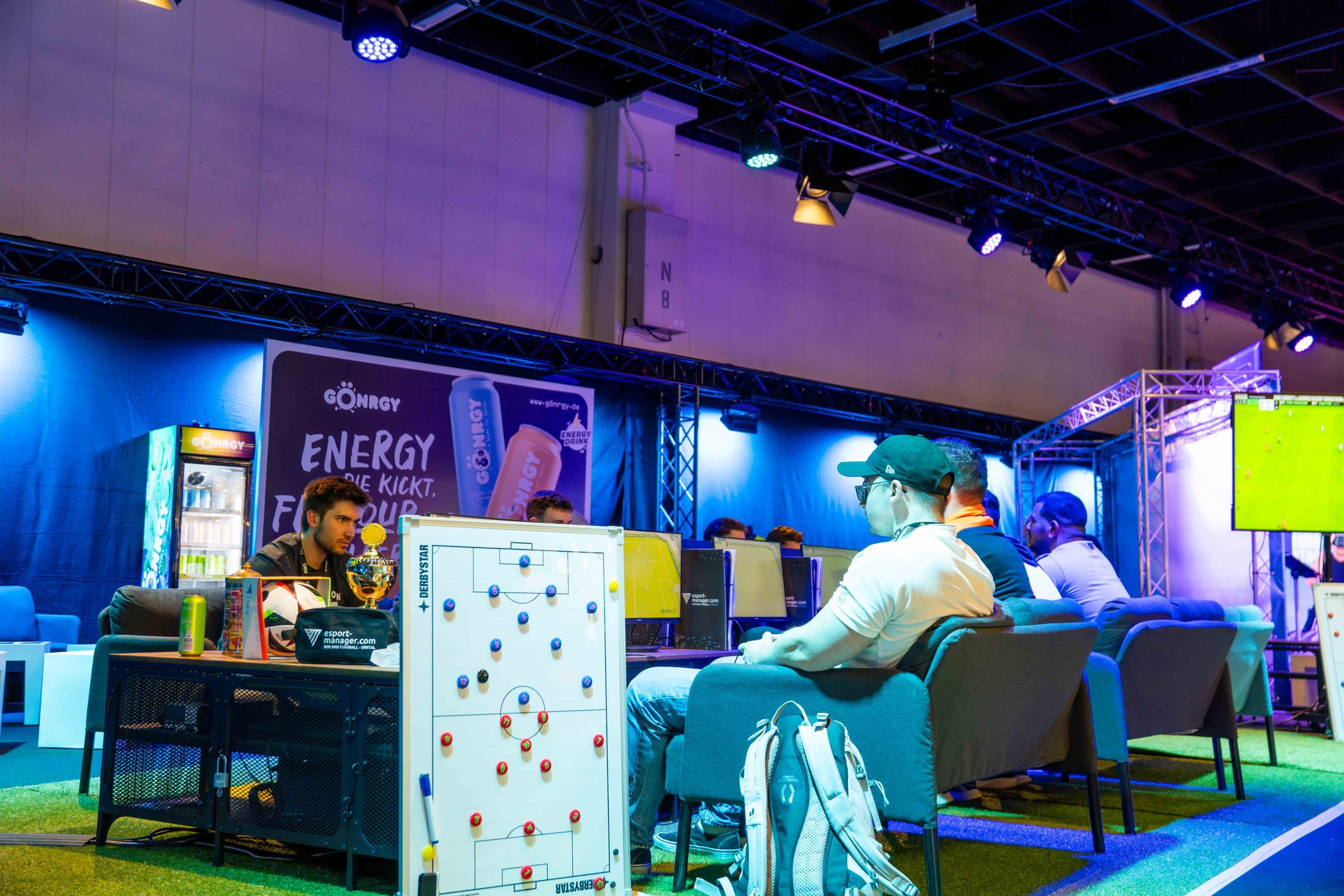 eFußball-Arena auf der FIBO 2025