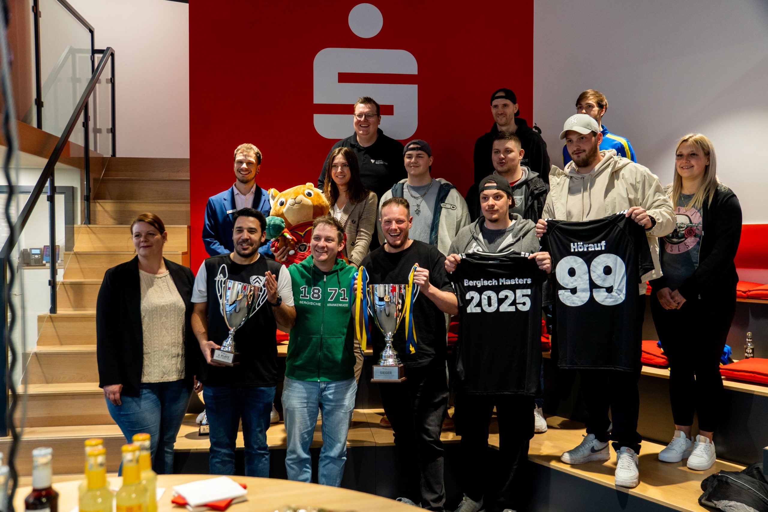 Siegerehrung des 4. Bergisch Masters im S-Point Solingen