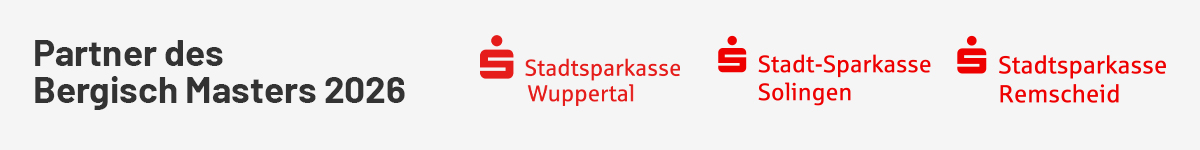 Partner Bergisch Masters 2026 - Stand: 29.07.2025