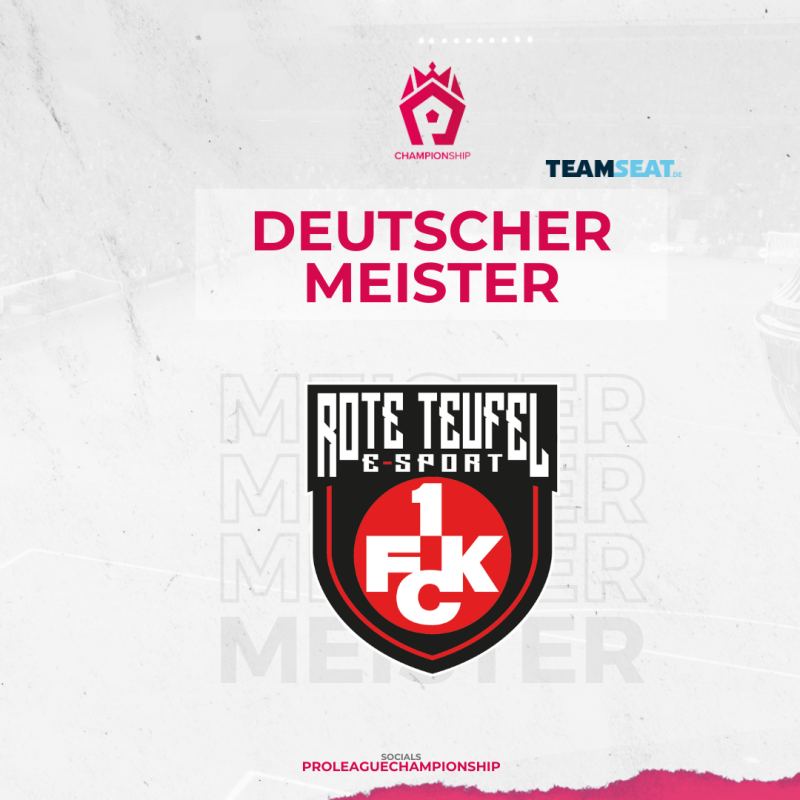Kaiserslautern ist deutscher Meister!