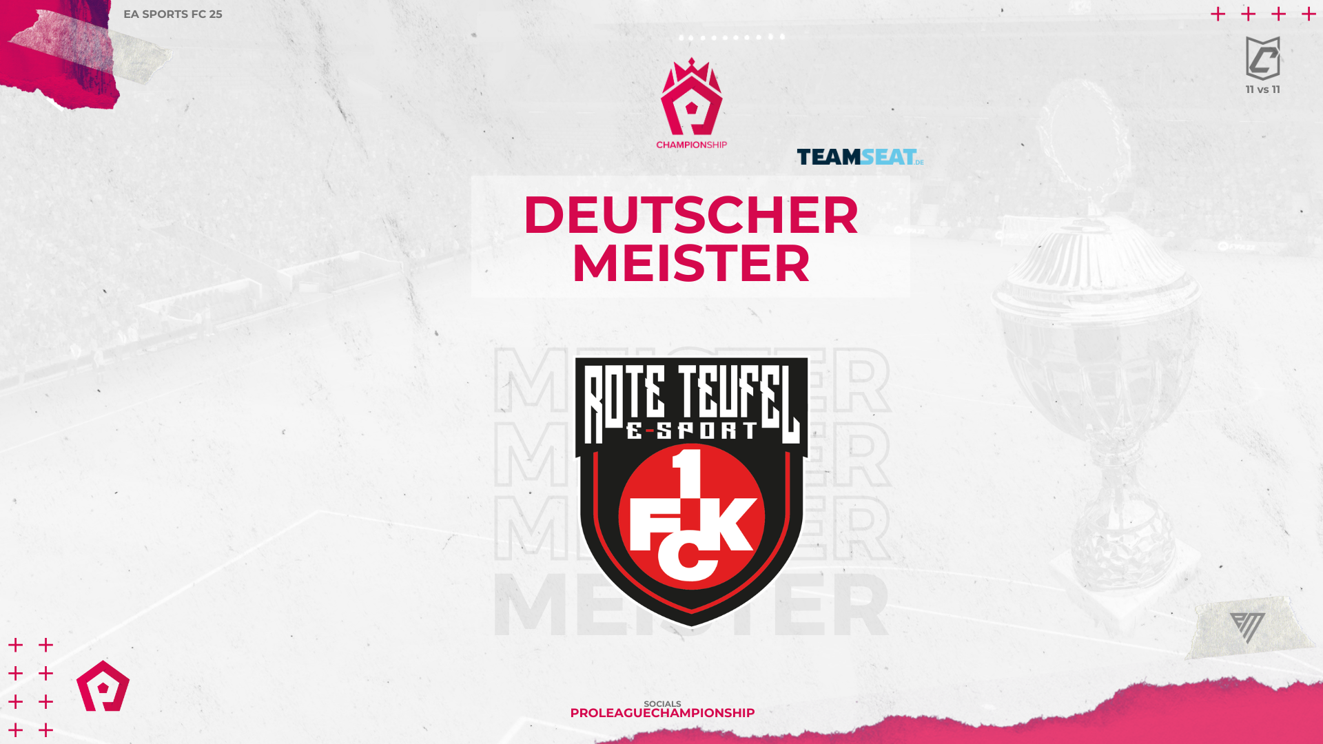Kaiserslautern ist erneut deutscher Meister!
