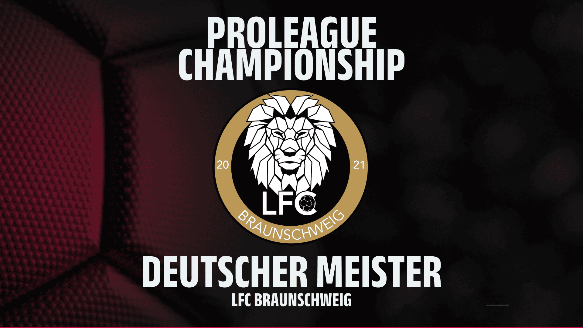 Der LFC Braunschweig ist deutscher Meister!